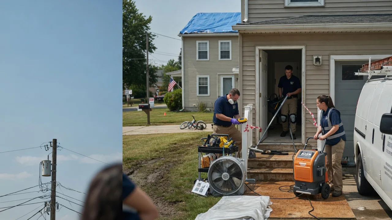 Water Damage Repair in Harrison, MI near me